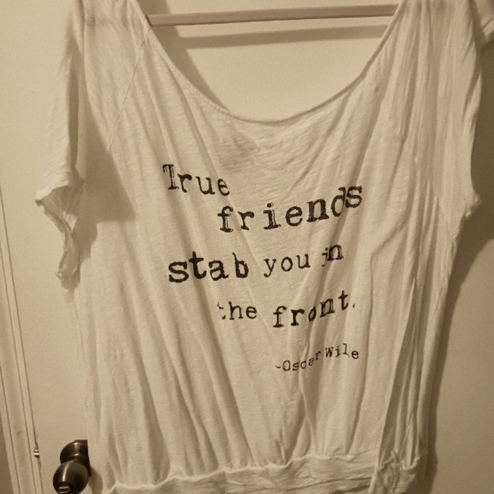 TORRID DISTRESSED TEE